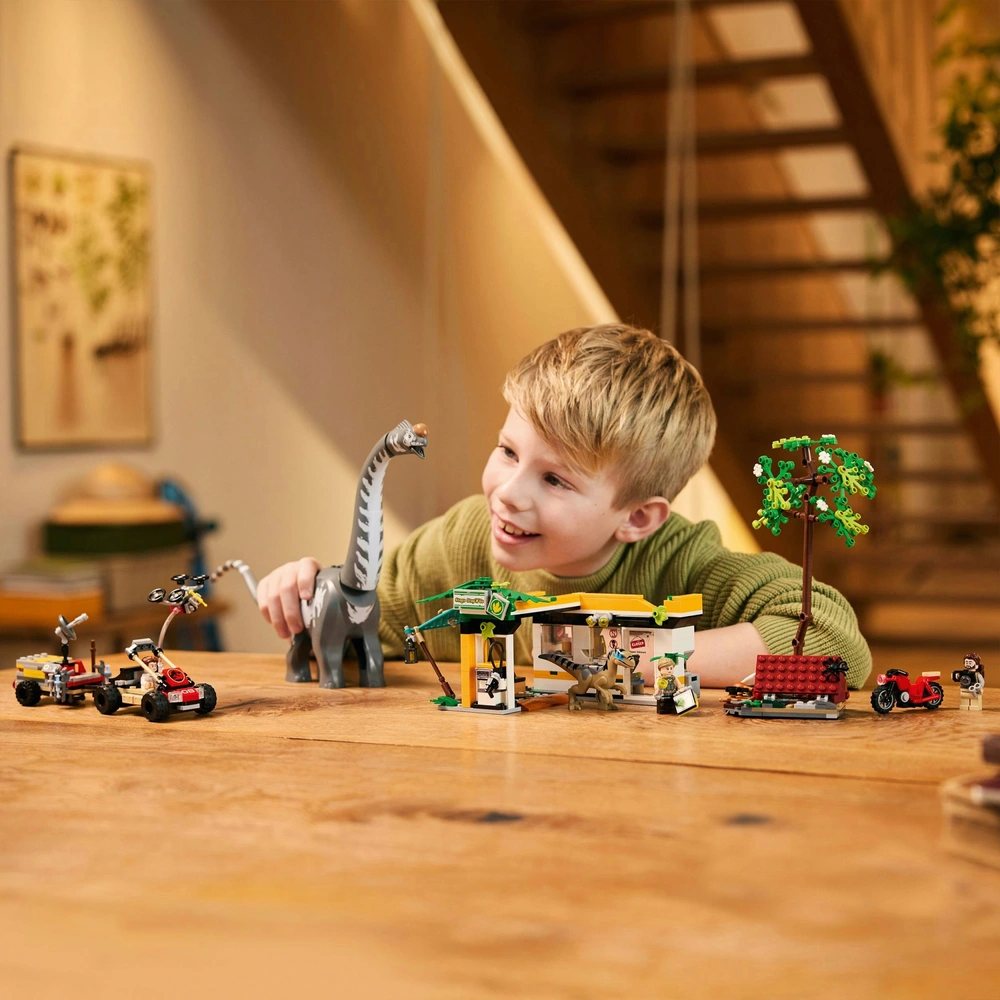 まい④ LEGO Jurassic World 76973 Raptor & Titanosaurus Tracking Mission