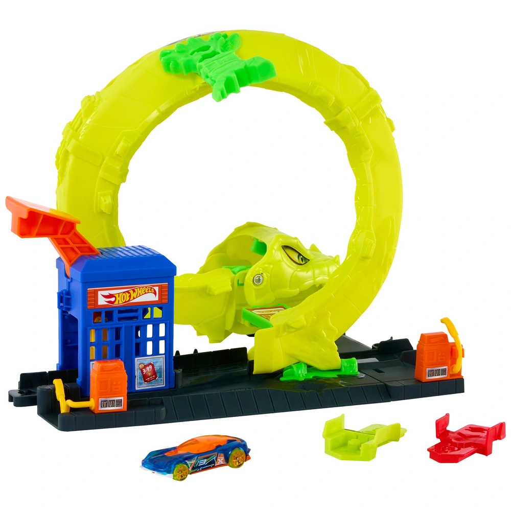 Mattel Hot Wheels SpinShotz Lot De Disques Hyper Speed - Compatibles Lanceurs - 2 Pièces