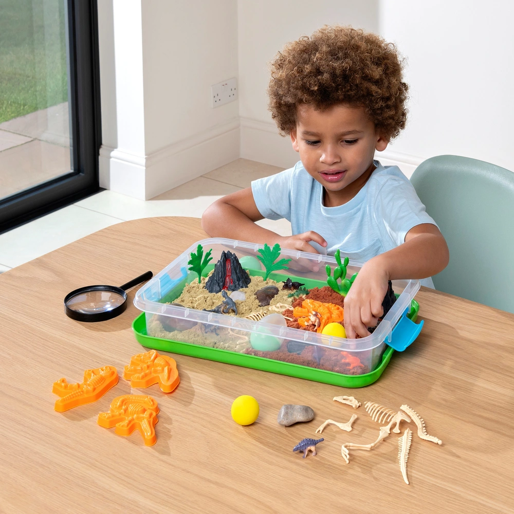 Dinosaur Sensory Sand Bin Smyths Toys UK