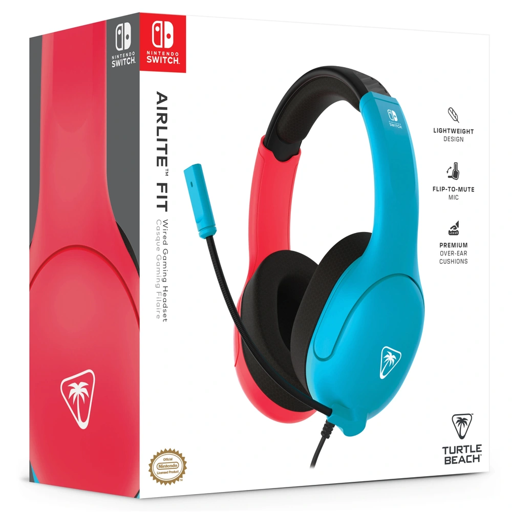 Turtle Beach Airlite Fit Wired Gaming Headset for Nintendo Switch