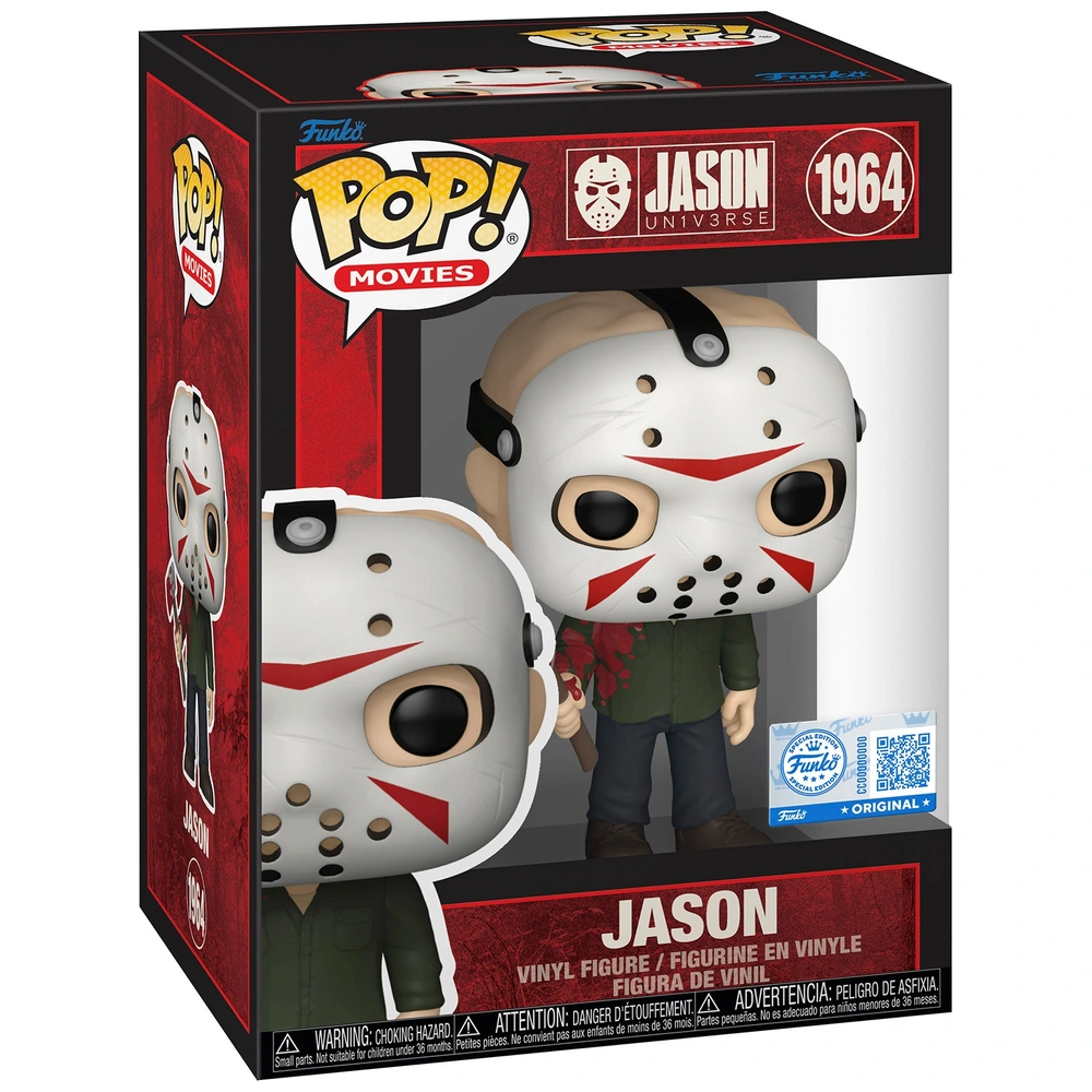 Funko Pop Us 840 – Jason Wilson Exclusive Edition Mit Maske & Geode, Sammlerfigur Aus Horrorfilm
