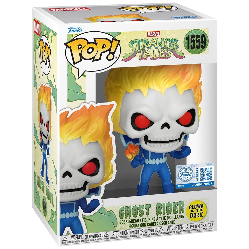 セールFUNKO POP! マーベル　ゴーストライダー　ブラックライト限定版 MARVEL - セールFUNKO POP! マーベル ゴーストライダー ブラック