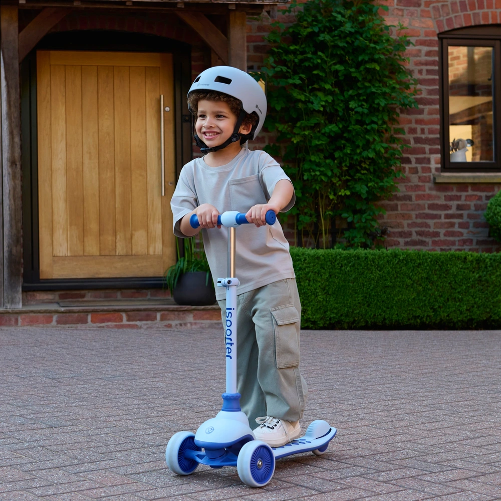 Elektrische Step Kinderen - Kinderstep Inklapbaar - 20km/u - 5.5 Wielen - Blauw