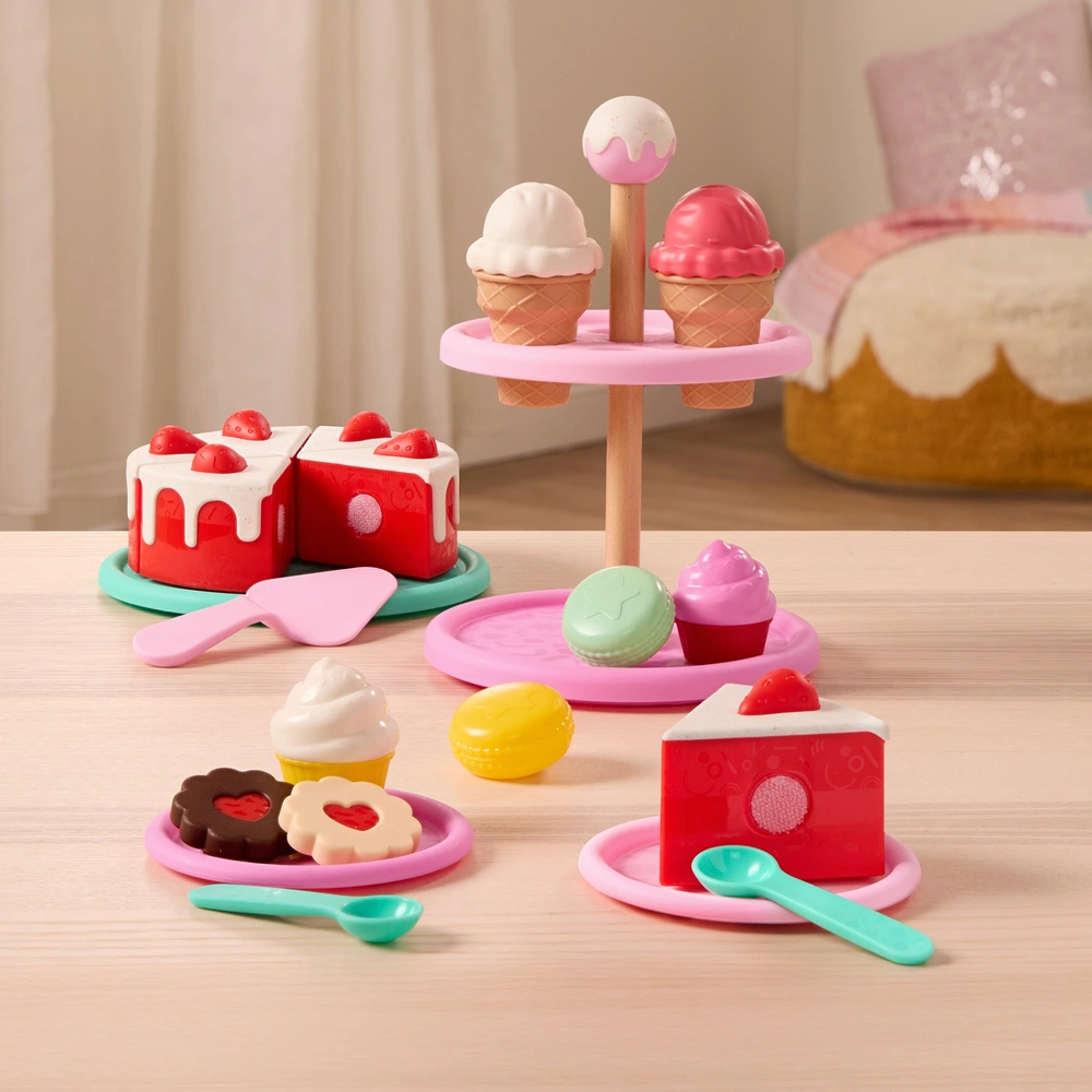 Battat Dessert Set mit Kuchen +10-tlg