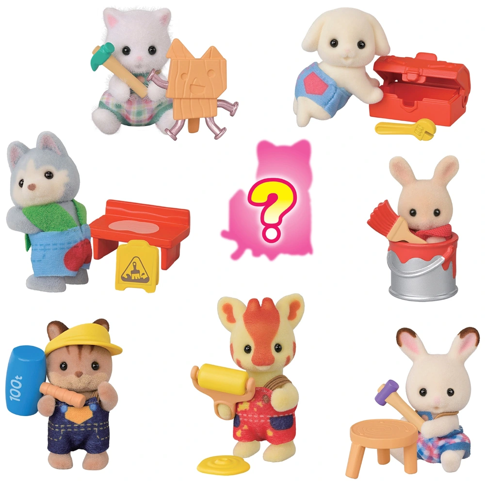 Sylvanian Families Blind Bag Baby Builders Assortment Smyths Toys UK