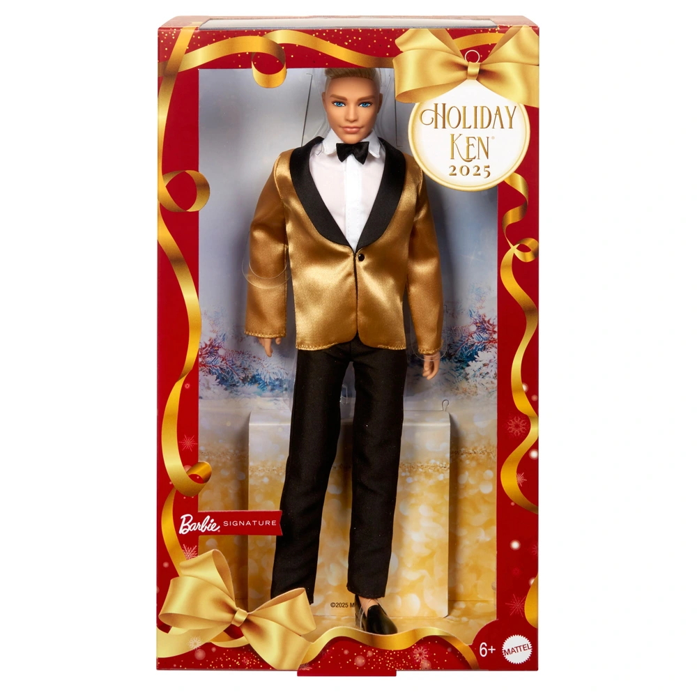 Barbie Signature Doll Holiday Ken 2025