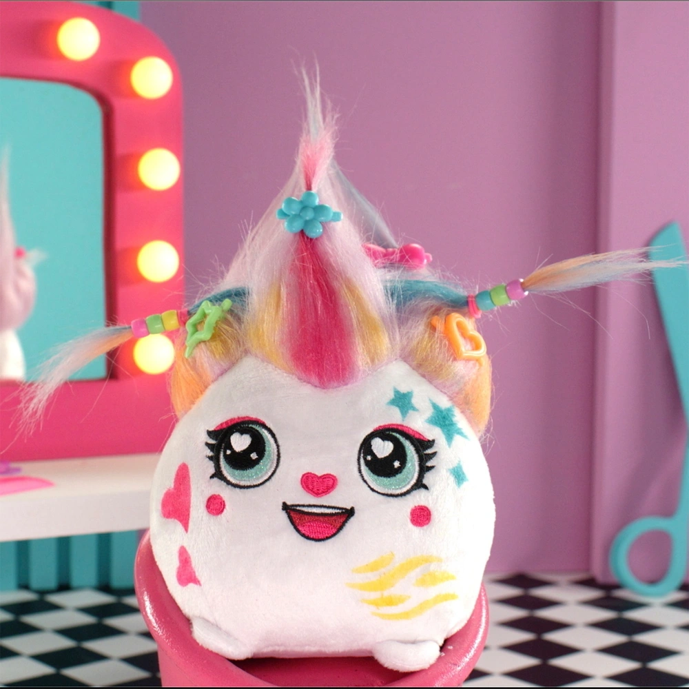 Canal Toys Airbrush Plush - Salon De Coiffure Pour Peluche, Avec Spray électronique, Feutres Et Pochoirs