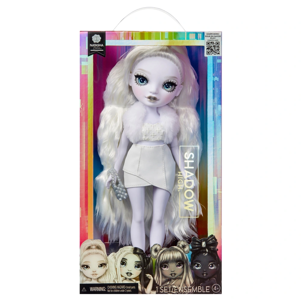 Shadow High Poupée Mannequin RAINBOW HIGH Shadow High Natasha Zima - Poupée Mannequin Camaïeu Gris 28cm Shadow High Poupée Mannequin RAINBOW HIGH Shadow High Natasha Zima - Poupée Mannequin Camaïeu Gris 28cm