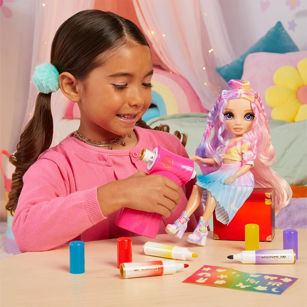 Rainbow Brite - Mattel - Accessoire Poupée 23cm - Colour Pockets Hot