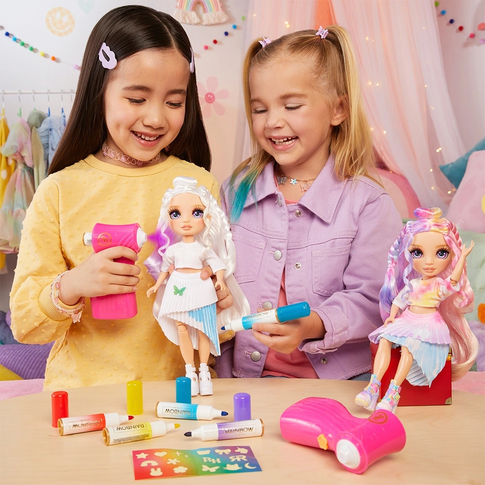 Rainbow High Fashion Doll Air Brush Create Smyths Toys UK