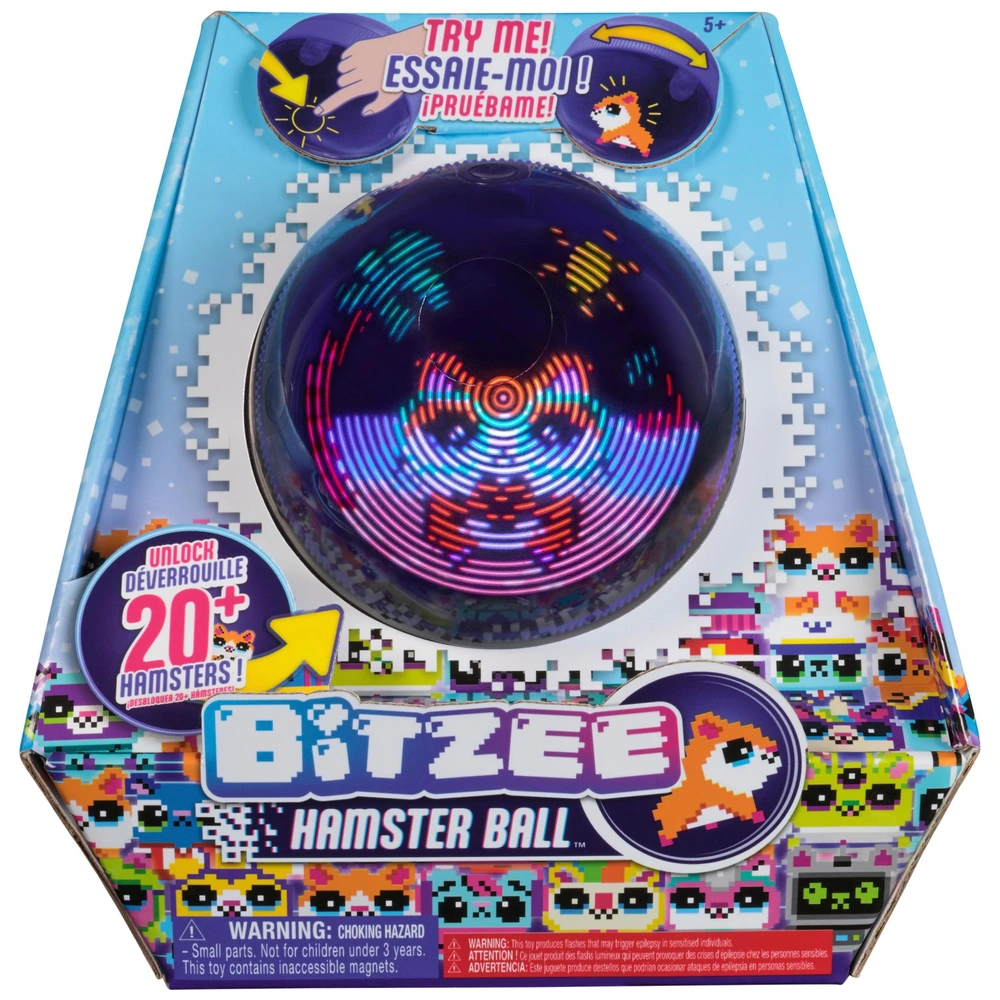 Bitzee Hamster Ball Interactive Digital Pet Smyths Toys UK