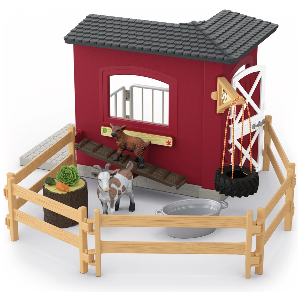 schleich FARM WORLD 42726 Geitenstal | Smyths Toys Nederland