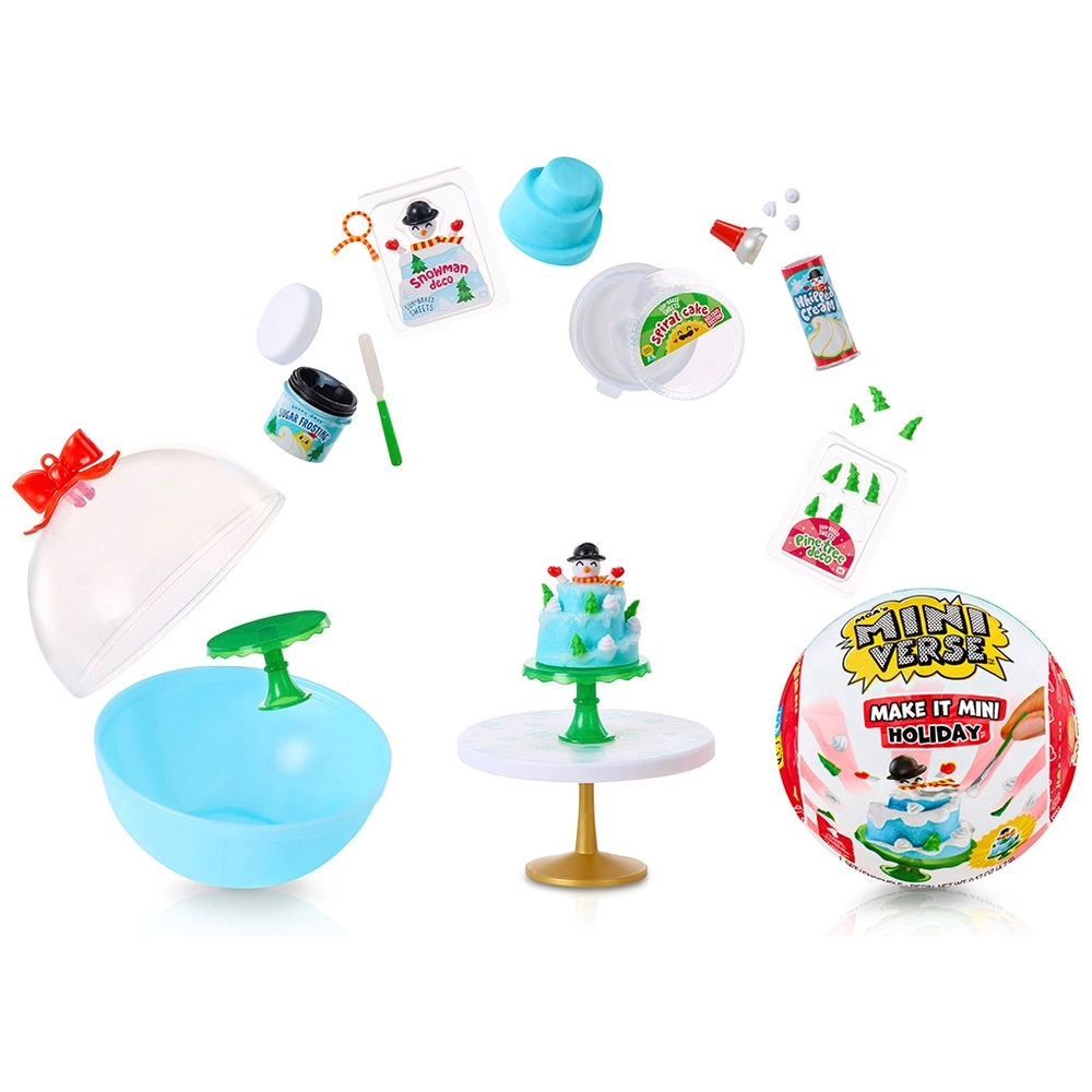 Miniverse Make It Mini Diner Kersteditie 2025 assorti | Smyths