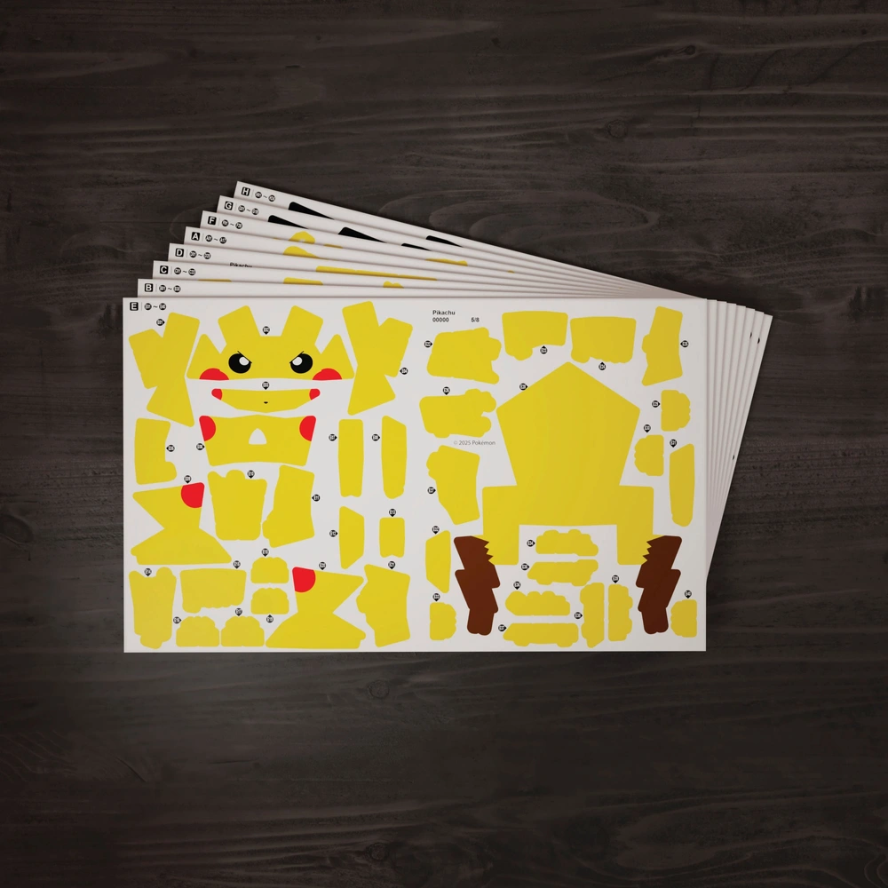 4D Build Puzzle 3D Pokémon – Pikachu 201 Pièces – Maquette Cartonnée 25x30x33 Cm – Sans Colle Ni Outils – Cadeau Adulte Et Enfant Dès 12 Ans