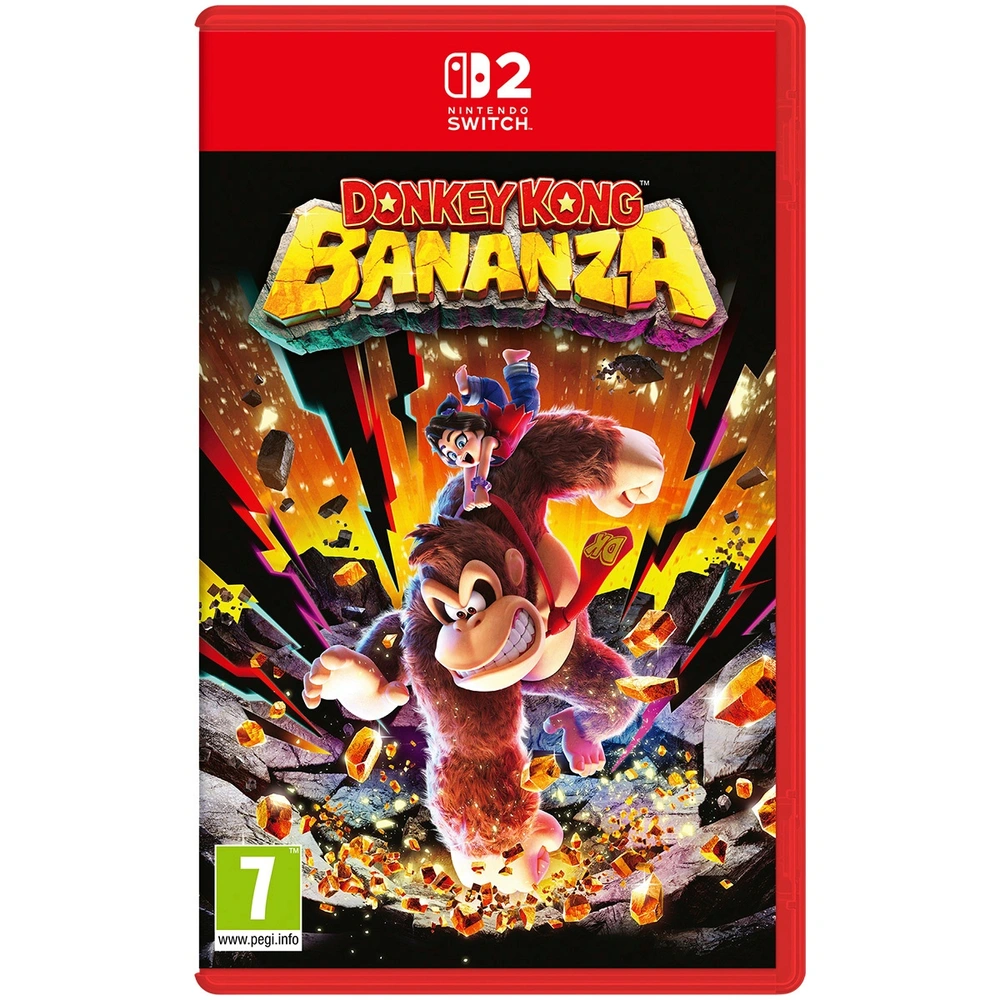 Nintendo Switch Nintendo Switch 2 + Donkey Kong Bananza Donkey Kong Bananza Nintendo Switch 2 | Smyths Toys Ireland