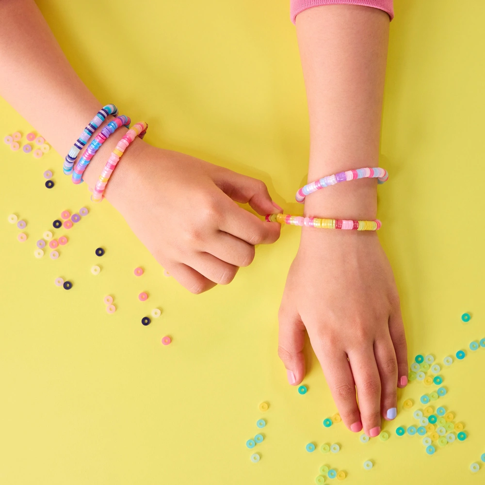 Cool MAKER Stack'd Heishi Nachfüllset - 1200+ Perlen Für 15 Armbänder