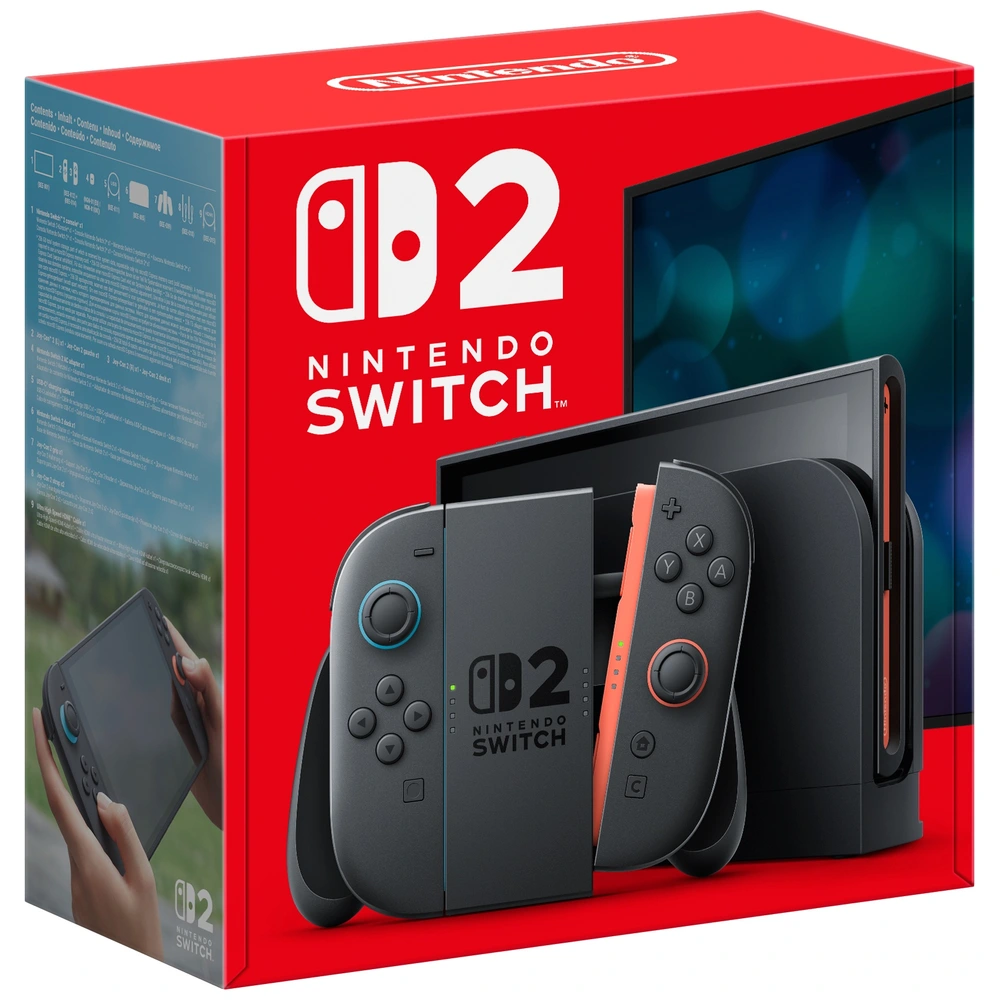Nintendo Switch 2 Console zwart | Smyths Toys Nederland