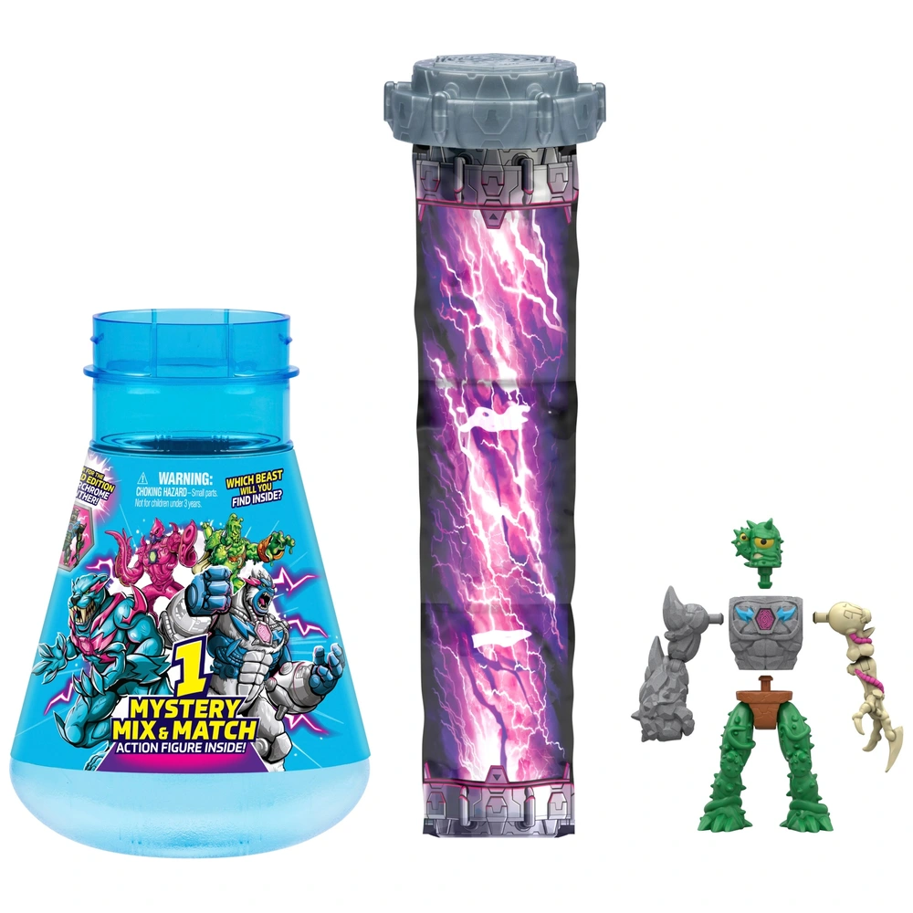 MrBeast Lab Hybrids Hyper Fusion Mystery Mix & Match Action Figure