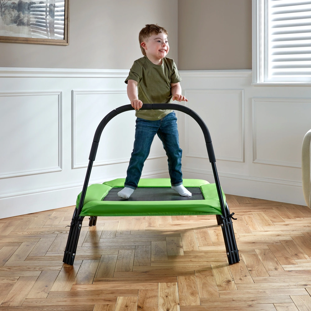 My First Trampoline with Handle Green Smyths Toys Ireland