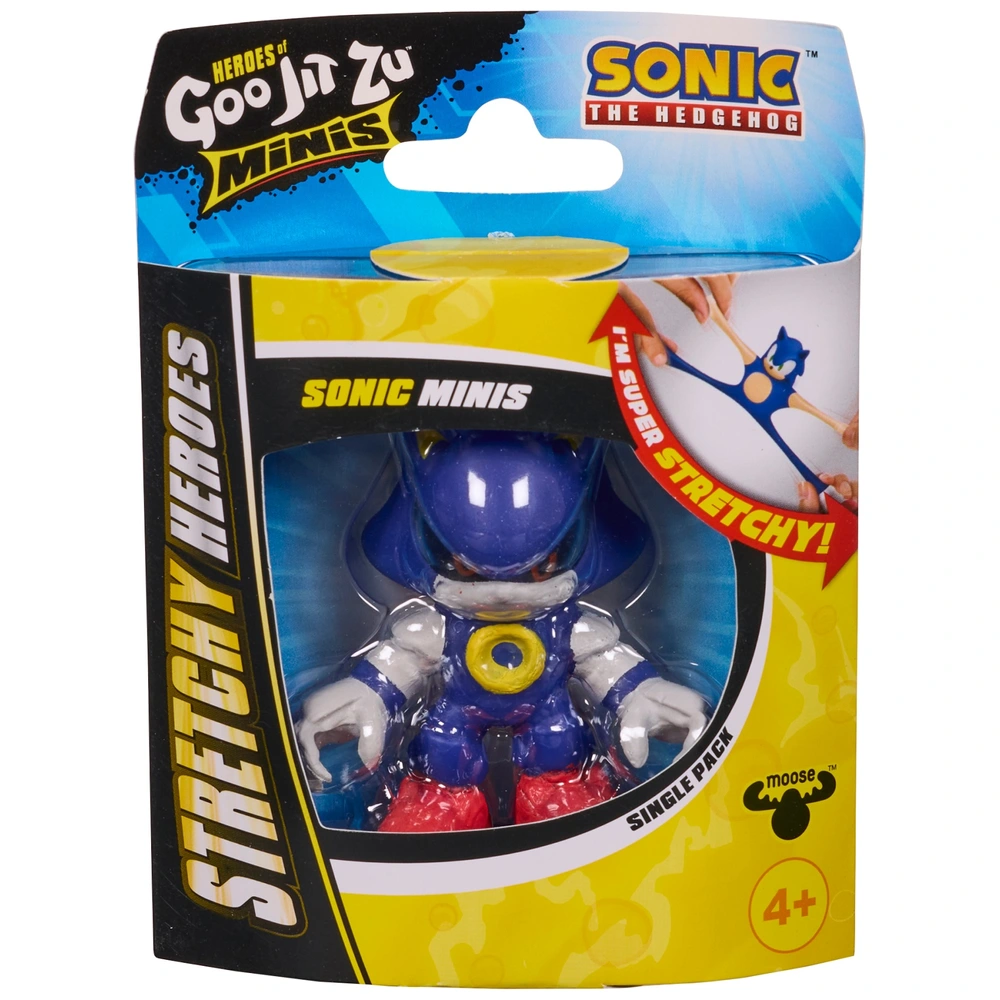 Heroes Of Goo Jit Zu Sonic The Hedgehog – Dehnbare Actionfigur, Arme Bis 40 Cm, Classic Edition