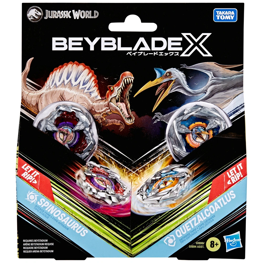 【ボクくん様用】CENTURION / Centurion他 Beyblade X Jurassic World Spinosaurus vs. Quetzalcoatlus 2-Pack