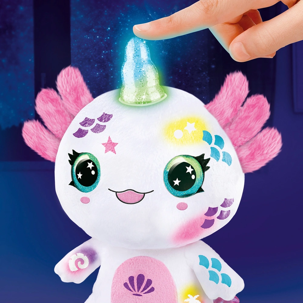 Canal Toys Airbrush Plush - Peluche Miniature à Personnaliser Avec Aérographe Et Pochoirs - Dès 6 Ans Loisirs Créatifs Dès 6 Ans