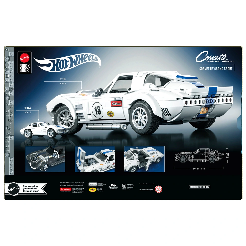 Hot Wheels Corvette Grand Sport 1/18