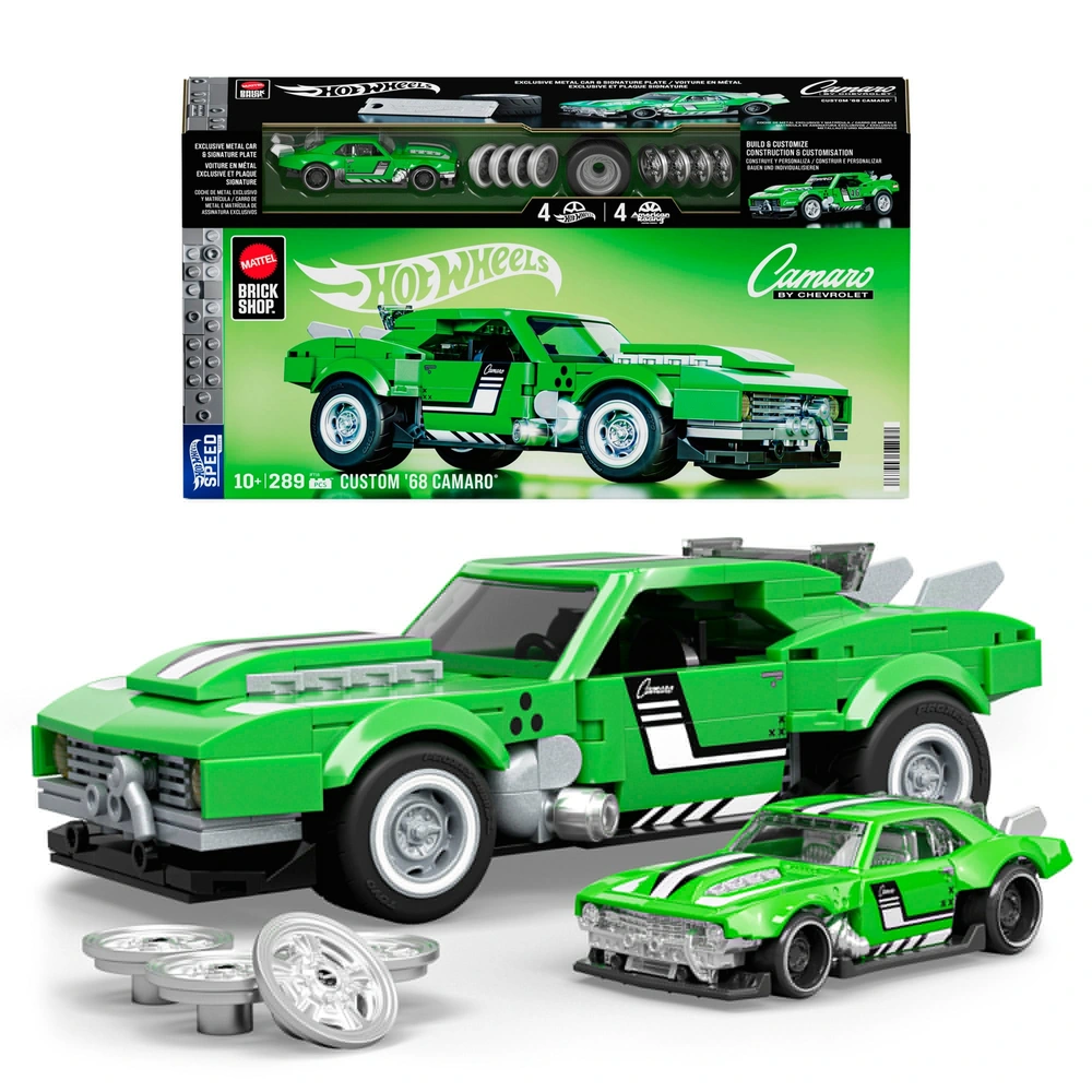 Mattel Brick Shop Bouwset Hot Wheels Speed Series Auto Chevrolet