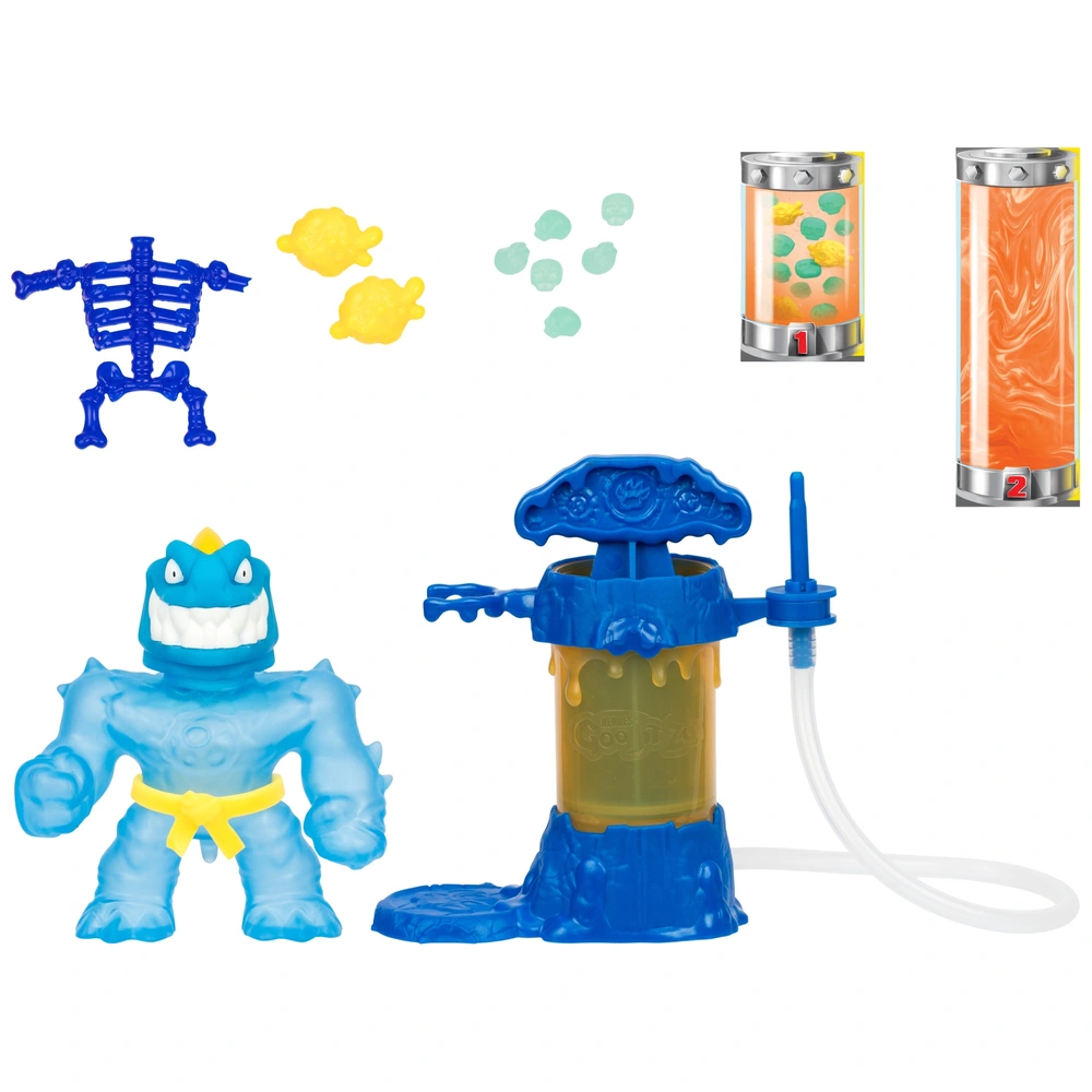 Figurine Heroes Of Goo Jit Zu Tyro Doublement Visqueux - 16,5 Cm, Pouvoir Gluant 2 En 1, Attaque Pince - Jouet élastique Figurine Heroes Of Goo Jit Zu Tyro Doublement Visqueux - 16,5 Cm, Pouvoir Gluant 2 En 1, Attaque Pince - Jouet élastique