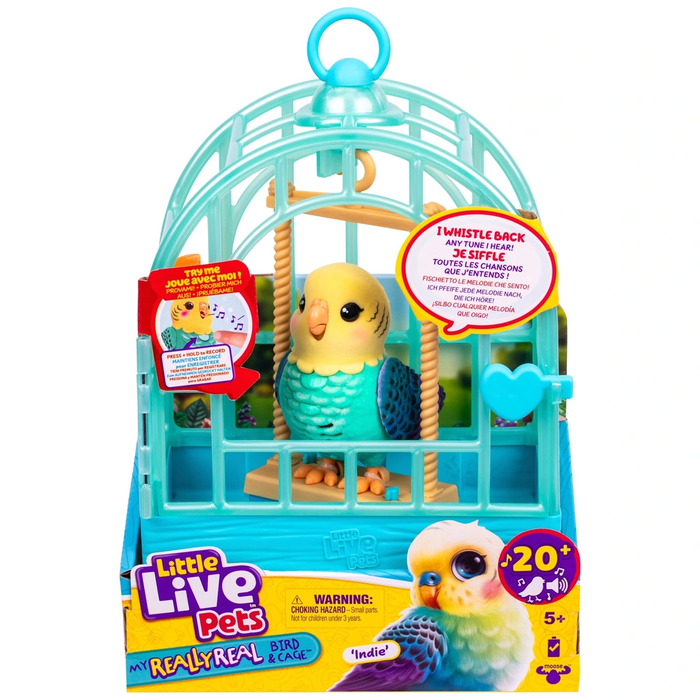 Little Live Pets Set My Really Real Bird Cage Indie Smyths Toys UK