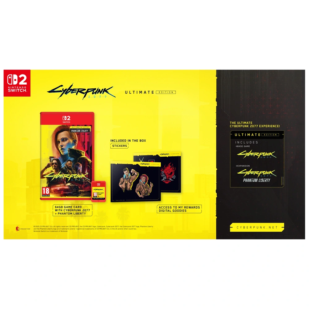 【新品未開封】Cyberpunk 2077 (Switch2) Cyberpunk 2077: Ultimate Edition - Nintendo Switch 2