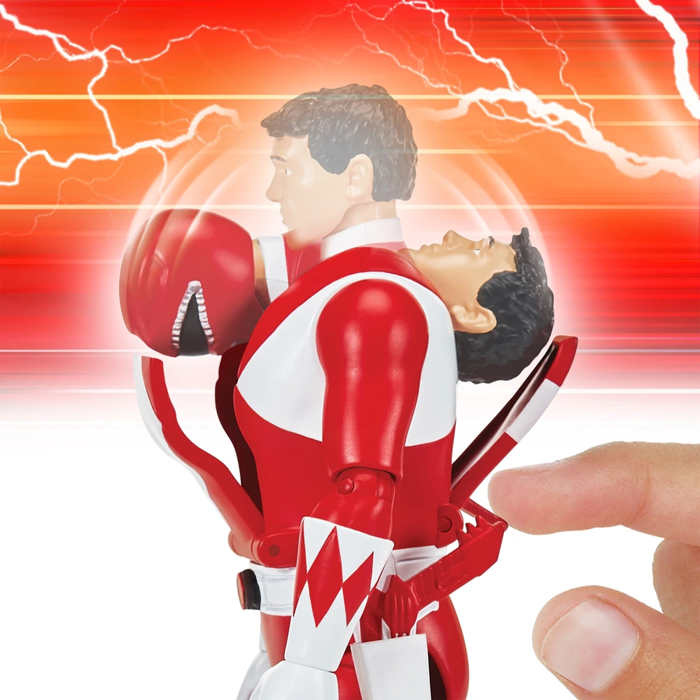 Red Power Riser Original Red Power Ranger 🔴 Red Ranger #1/100 – Jason Lee Scott