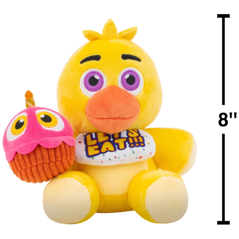 Five Nights at Freddy's Classic Chica Plush Stuffie with Glow-in