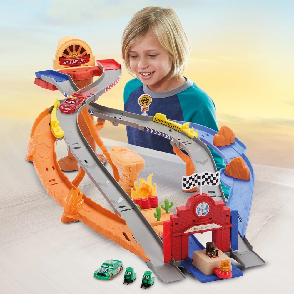 Disney Pixar Cars Rescue Road Raceway Playset | Smyths Toys UK