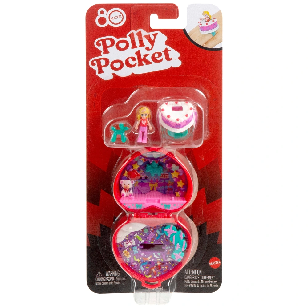 Bague Polly Pocket Midge's Bedtime - Bluebird 1991 (occasion, Avec Personnage)