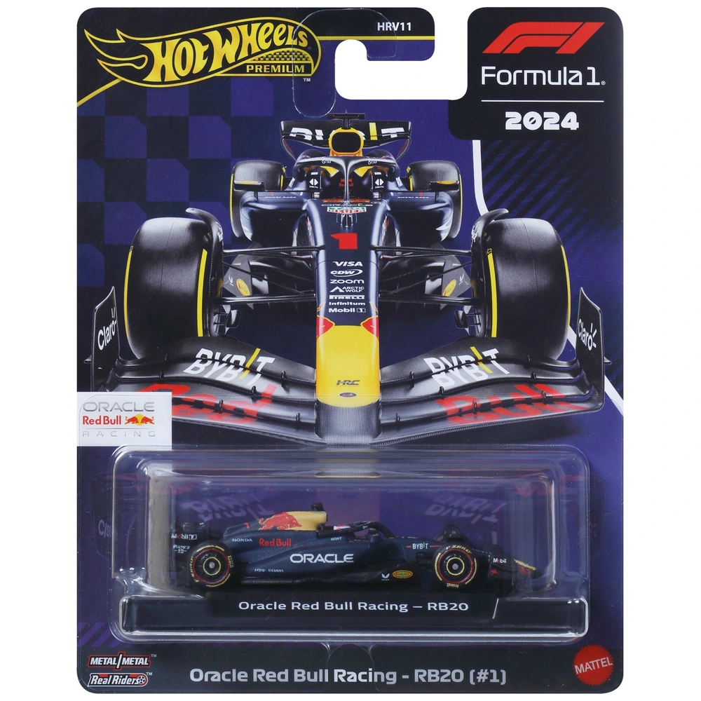 Hot Wheels Premium Formula 2024 1:64 Oracle Red Bull Racing RB20