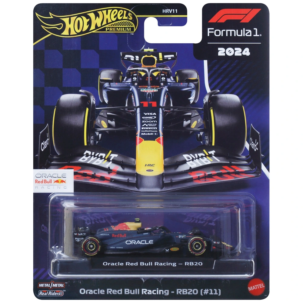 Hot Wheels Premium 2024 Formula Diecast Cars Oracle Red Bull