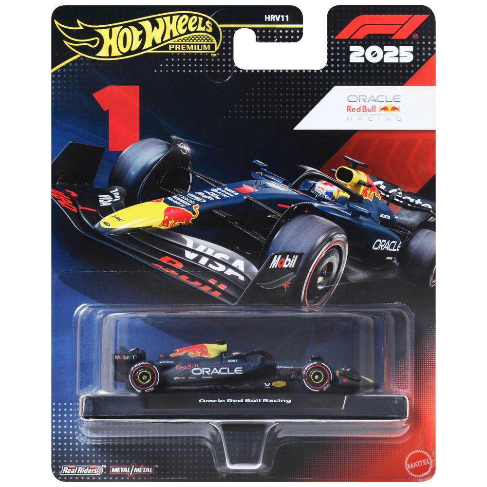 Hot Wheels Premium Formula 1 2025 1:64 Oracle Red Bull Racing Die