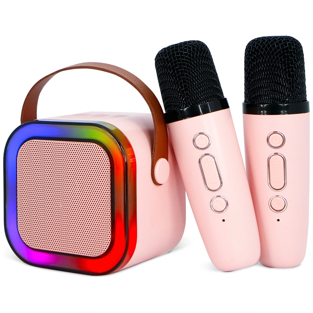 Machine à karaoké Bluetooth de FanFun avec 2 microphones sans fil, machine à chanter avec télécommande et lumières LED, système de sonorisation portatif, TX05 | Best Buy Canada Machine à karaoké Bluetooth de FanFun avec 2 microphones sans fil, machine à chanter avec télécommande et lumières LED, système de sonorisation portatif, TX05 | Best Buy Canada