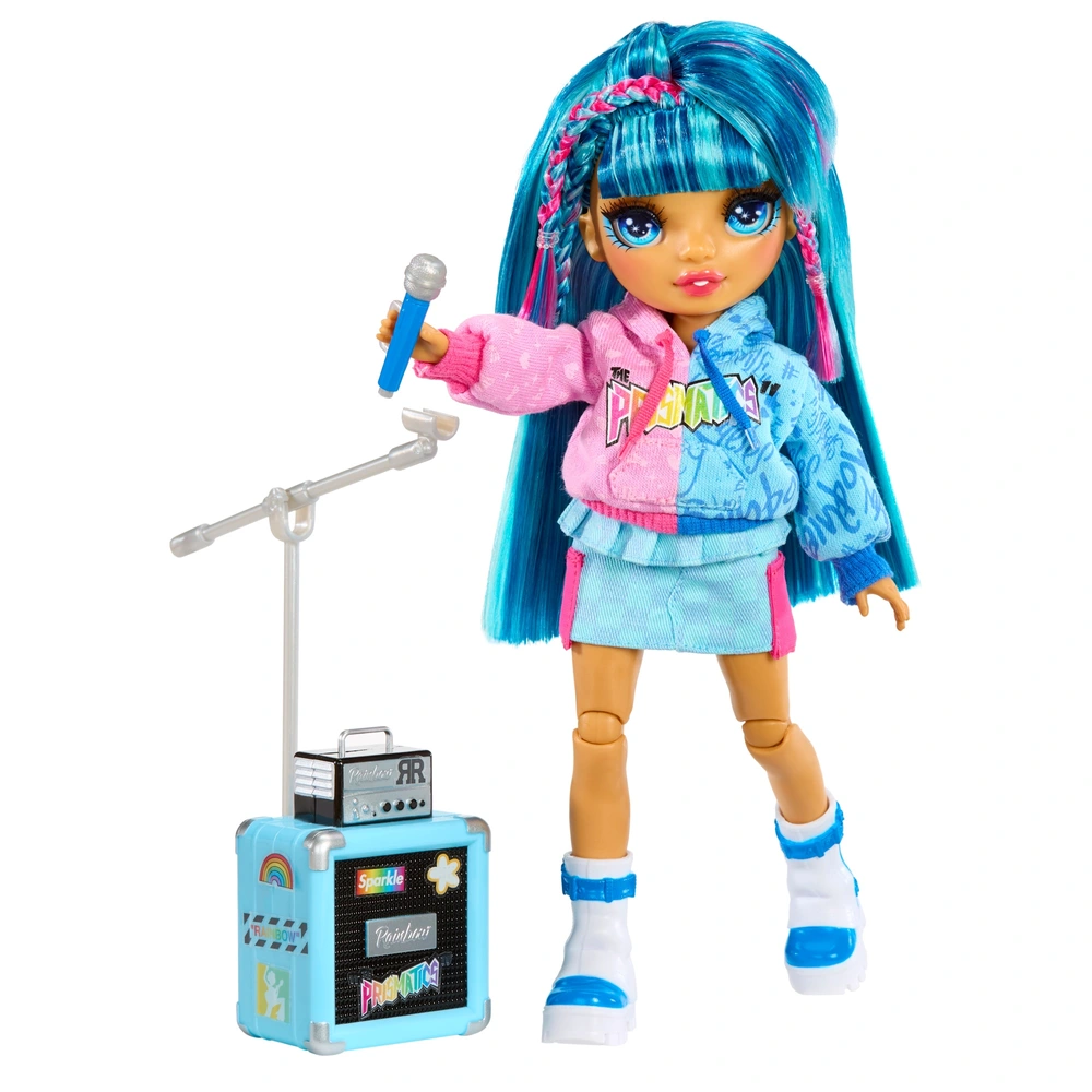 Rainbow High Slumber Party Brianna Dulce – Poupée Mannequin Rose et Set de Jeu avec 2 Tenues