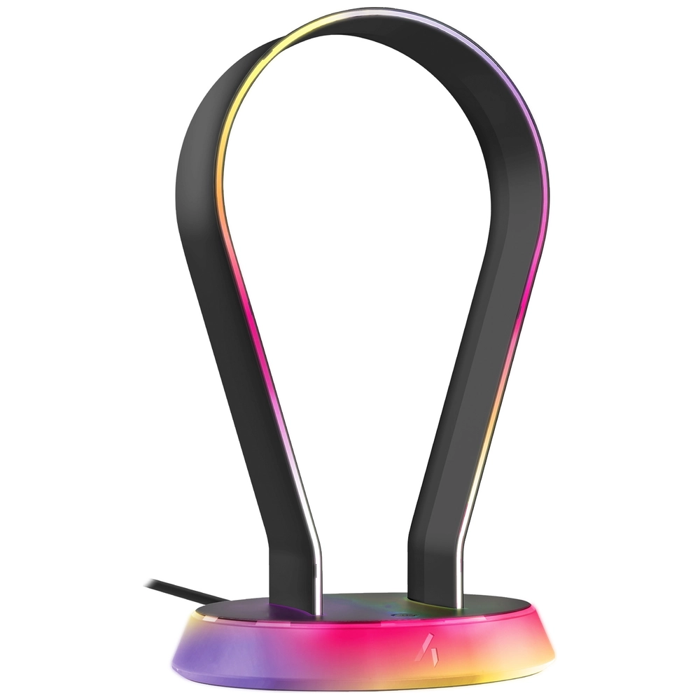 Stealth Glow Light-Up LED Gaming Headset Stand with x USB Ports