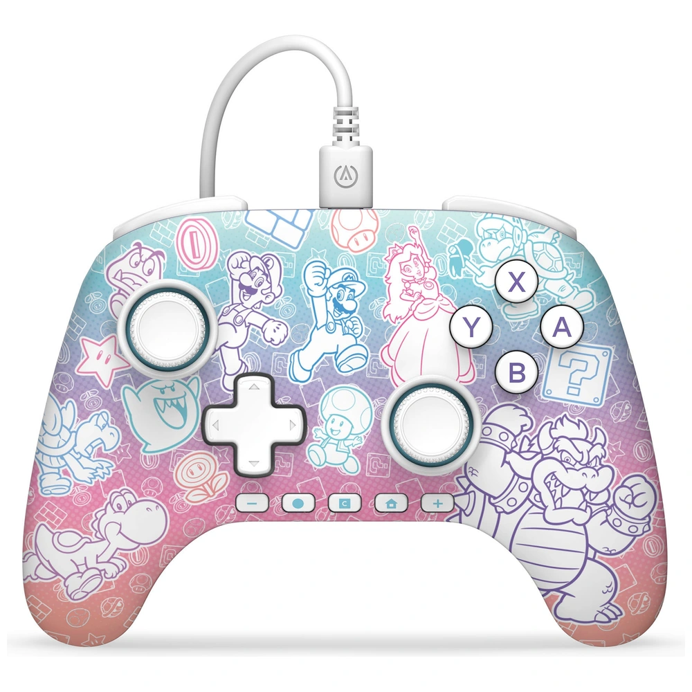 PowerA Advantage Wired Controller for Nintendo Switch Mario