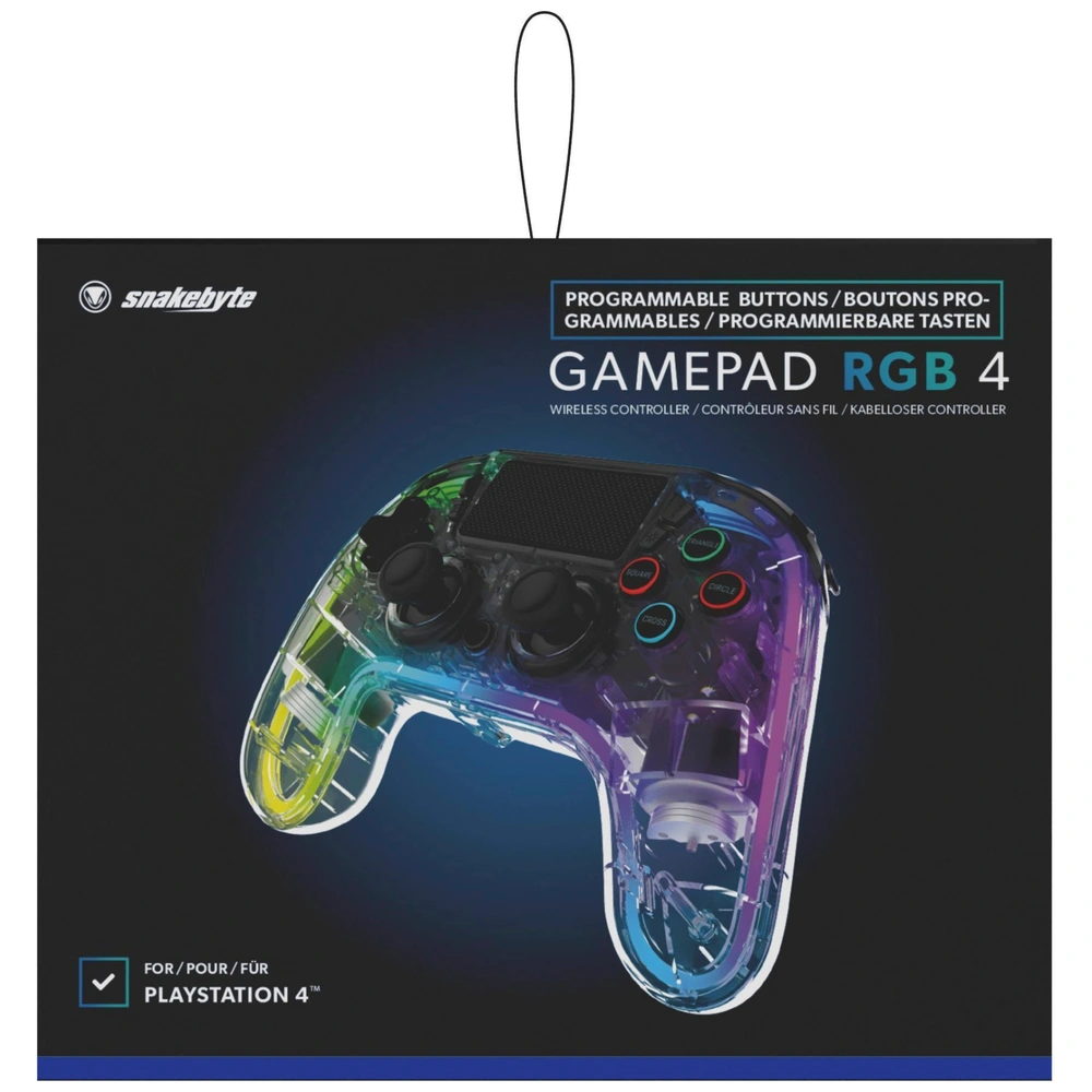 Snakebyte Gamepad RGB Wireless Controller for PlayStation