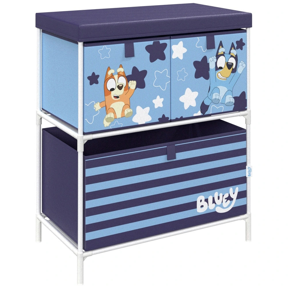 Bluey★送料込み★引き出し Bluey☆送料込み☆引き出し Bluey Deluxe Art Set with Metal Carrying チェスト・キャビネット