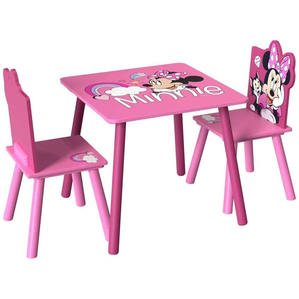 Disney Minnie Mouse Kindertafel met Stoeltjes Smyths Toys Nederland