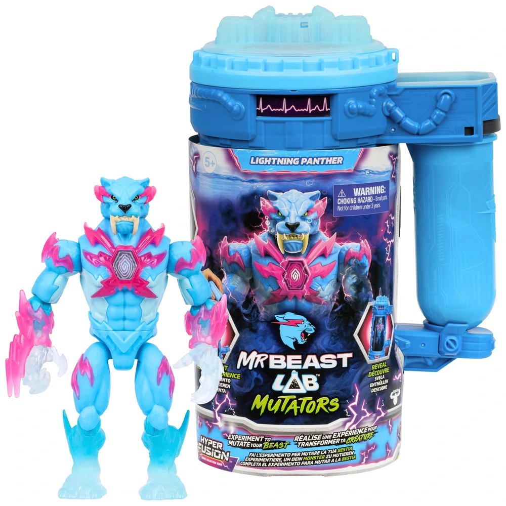 Mr Beast Lab Panther フィギュア Figurine Mr. Beast Lab Goo Jit Zu Hypercharged Panther