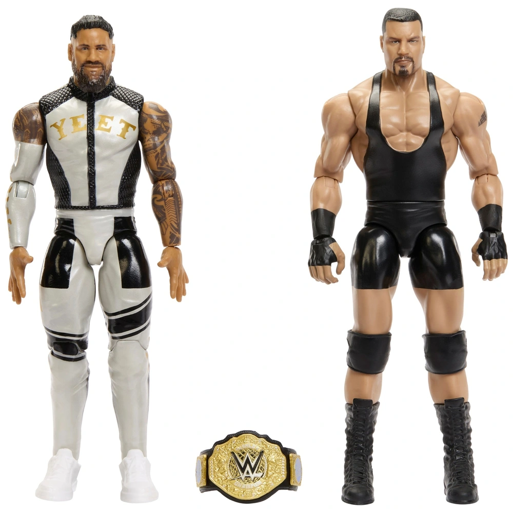 WWE Main Event Showdown Serie 25 Actiefiguren Jey Uso vs. Bron