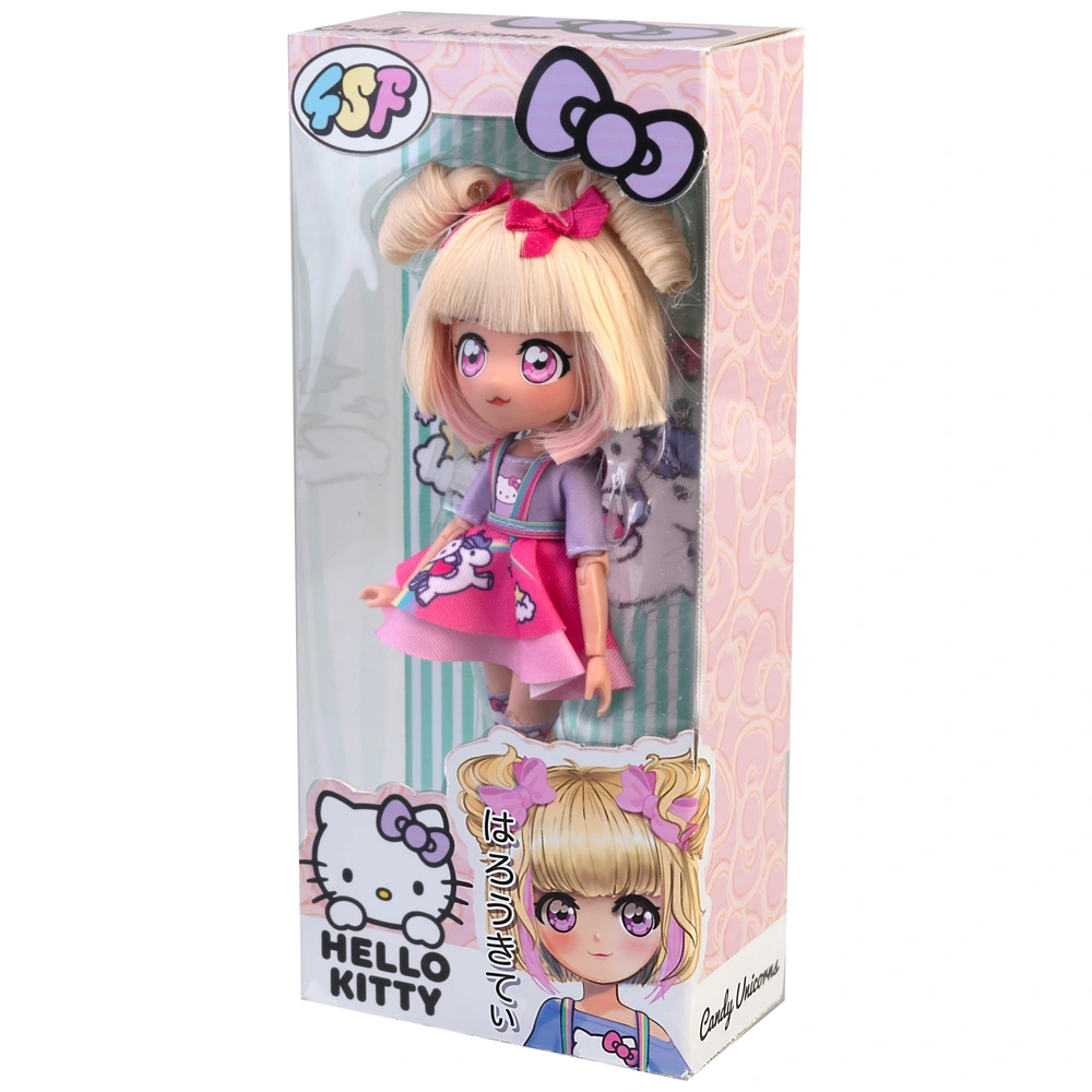 Hello Kitty - 4SF Poupée Teddy Rock 20 cm | Smyths Toys France