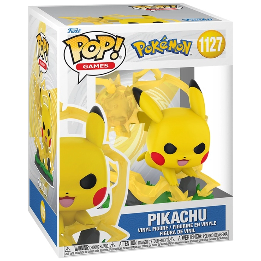 Funko POP! Games 1127: Pokémon Pikachu | Smyths Toys UK