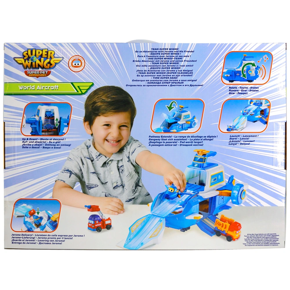 Super Wings Aéroport World Aircraft Smyths Toys France